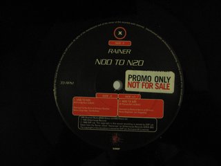 Vinile 33 giri promo del 1996–Rainer–NOD TO N2O