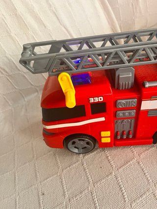 Camión Bomberos Teamsterz Gigante Luz y Sonido