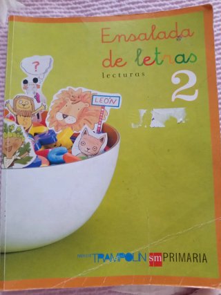 Lecturas: Ensalada de letras. 2 Primaria. Tramp...