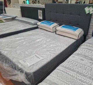 Cama Matrimonio Nueva Gris