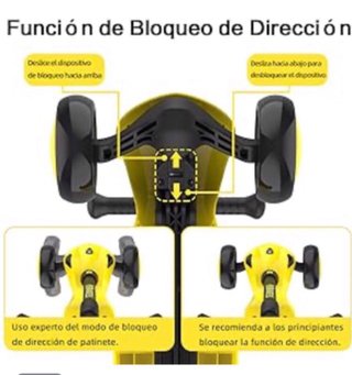 Patinete Immek 3 Ruedas Amarillo