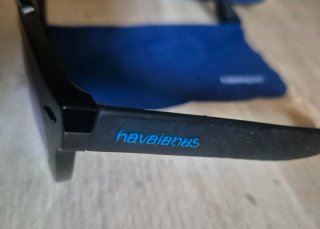 Occhiali da sole Havaianas neri con lenti blu