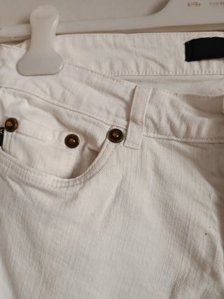 Jeans bianchi Just Cavalli