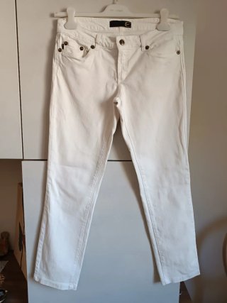 Jeans bianchi Just Cavalli