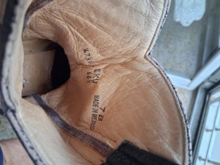 Stivali Unisex Pelle Intarsiati M7