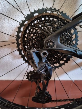 Bicicleta MTB XC Carbono Talla M