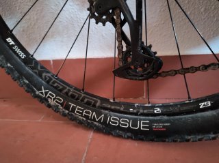 Bicicleta MTB XC Carbono Talla M