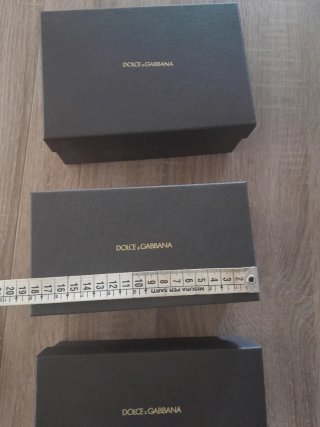Lotto 3 scatole Dolce&Gabbana