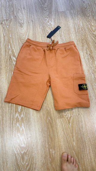 Stone Island Bermuda Talla L Naranja