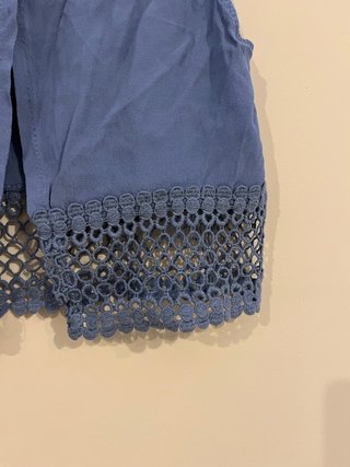 Top Kuk azul talla única
