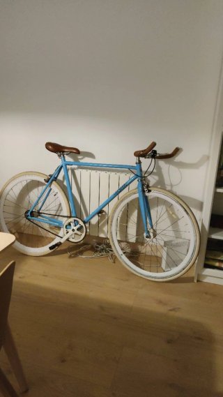 Bicicleta Fixie Azul Foffa talla S