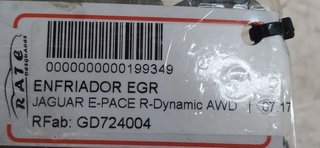 ENFRIADOR EGR JAGUAR E-PACE R-Dynamic AWD
