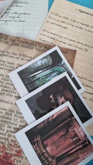 Resident Evil 2 Dossier Files di Gioco