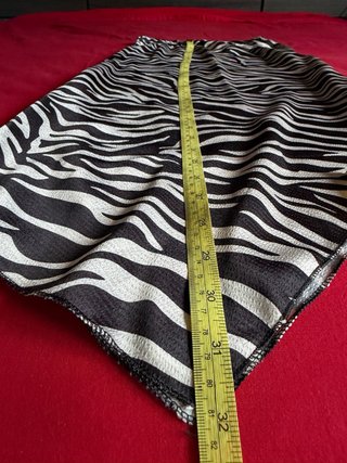 Falda midi animal print
