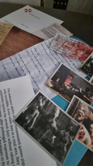 Resident Evil 3 Dossier Files di Gioco