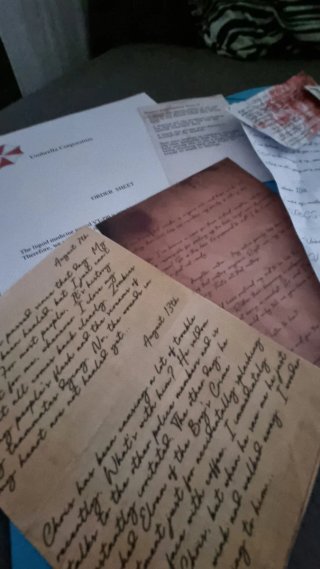 Resident Evil 3 Dossier Files di Gioco