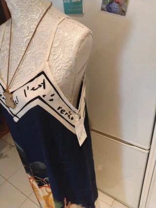 Vestido estampado talla única