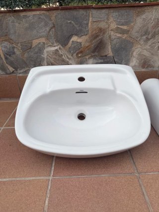 Lavamanos ROCA blanco con pie