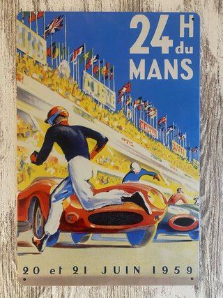 (709) Cartel 24h du Mans 1959