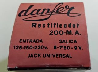 Rectificador Danfer Antiguo