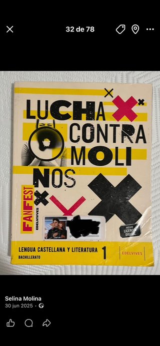 Vendo libros de 1° de Bachillerato