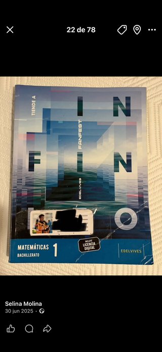 Vendo libros de 1° de Bachillerato