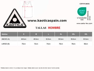 Camiseta Tirantes Gaerea Music Hombre