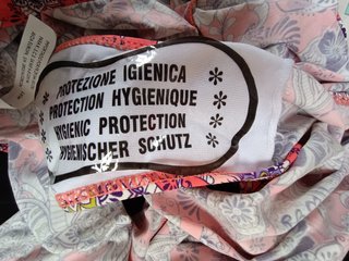 Bañador estampado mujer talla 50. Nuevo