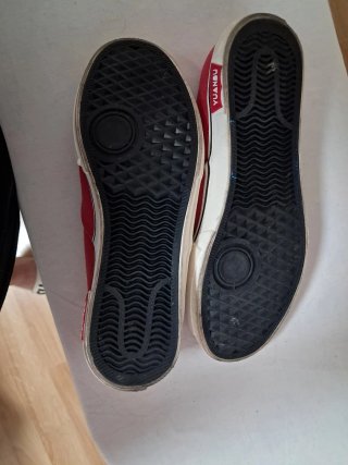 Zapatillas rojas tela Yuanbu Talla 39