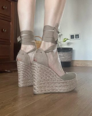 Alpargatas Cuñas Pull&Bear