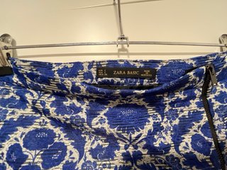 Minifalda asimétrica Zara
