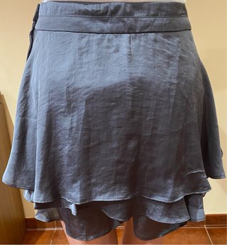 Falda pantalón corta gris ESFERA