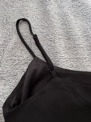 Abito lungo nero Chicoree taglia S