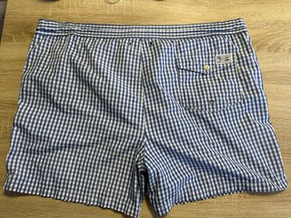 Bañador Polo Ralph Lauren Vichy Azul/Blanco XXL