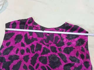 Vestido estampado mujer