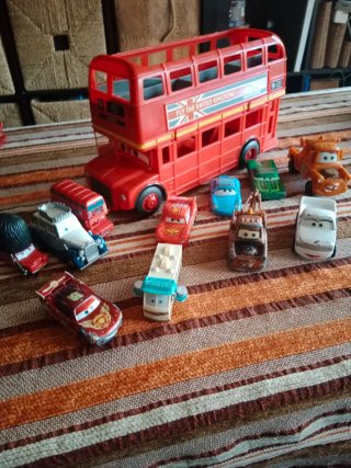 Lote Coches Disney Pixar Cars Londres