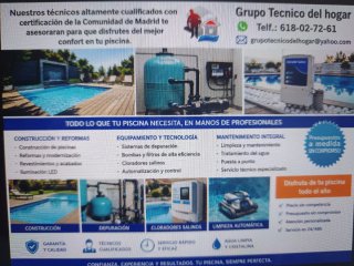 Limpieza de piscinas y mantenimiento