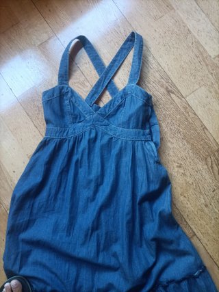Vestido vaquero largo T.34