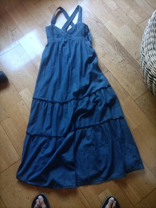Vestido vaquero largo T.34