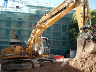 Excavaciones y preparación de terrenos.
