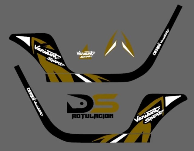 Kit Vinilos Derbi Variant Sport