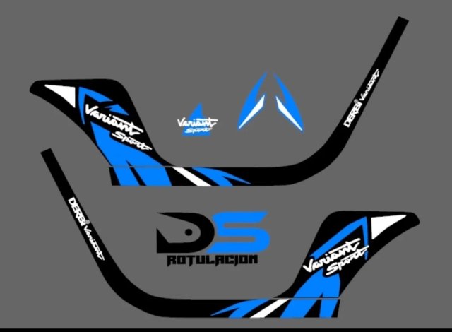 Kit Vinilos Derbi Variant Sport