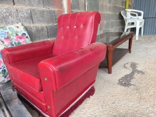 Sillón rojo