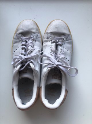 Zapatillas Adidas Stan Smith Blancas y Marrones