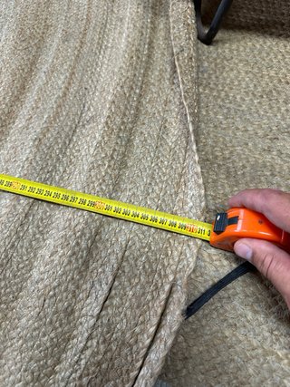 Alfombra Yute Natural Grande Beige