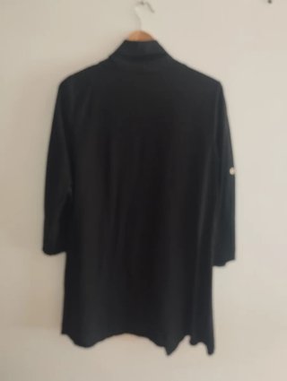 Kimono chaqueta mujer negro sin usar