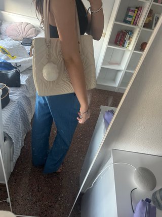 Bolso Michael Shannon grande beige