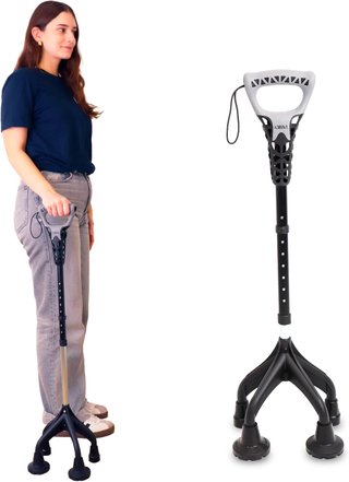 Bastón KMINA cuatro patas ergonómico NUEVO