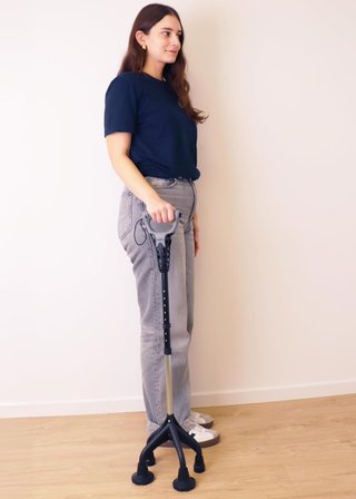 Bastón KMINA cuatro patas ergonómico NUEVO