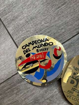 Pegatina Derbi Campeona Mundo 8 Veces